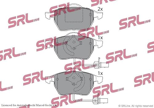 Bremsbelag Satz für Scheibenbremse System ATE Kompatibel mit Audi A6 C5 + Avant von Autoteile Gocht