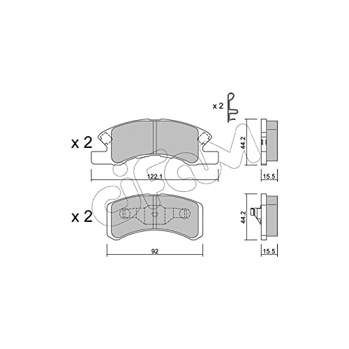 CIFAM 822-605-0 Bremsbeläge von Autoteile Gocht