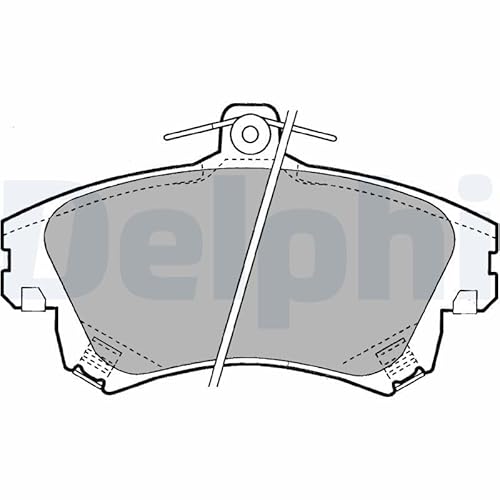 Bremsbeläge Satz Bremsklötze Scheibenbremse Vorne Kompatibel mit Mitsubishi Colt VI Z3 Z2 2005-2012 von Autoteile Gocht von Autoteile Gocht