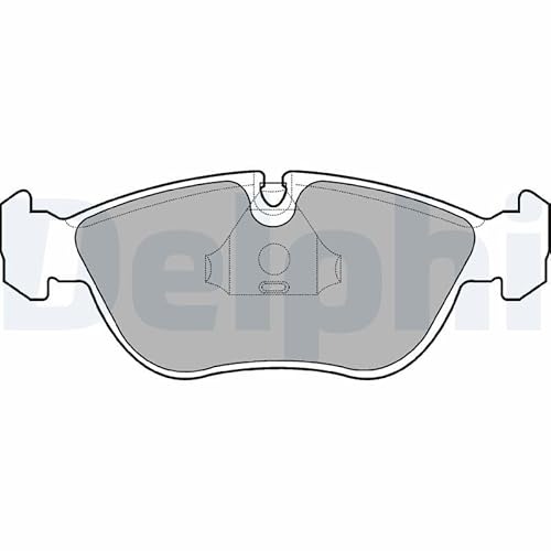 Bremsbeläge Satz Bremsklötze Scheibenbremse Vorne Kompatibel mit Volvo V70 I 875 876 1995-2000 von Autoteile Gocht von Autoteile Gocht