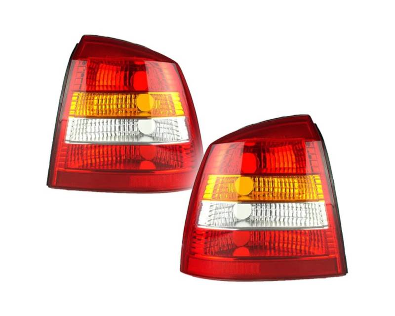 Heckleuchte Rückleuchte Rücklicht Set u. Depo Links/Rechts Kompatibel mit Opel Astra g cc Schrägheck 1998-05 442-1916L-Ue von Autoteile Gocht