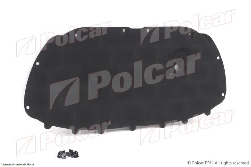 Dämmung Dämmmatte Motorhaube Vorne Kompatibel mit VW Polo V 6R Van 2009-2022 von Autoteile Gocht von Autoteile Gocht