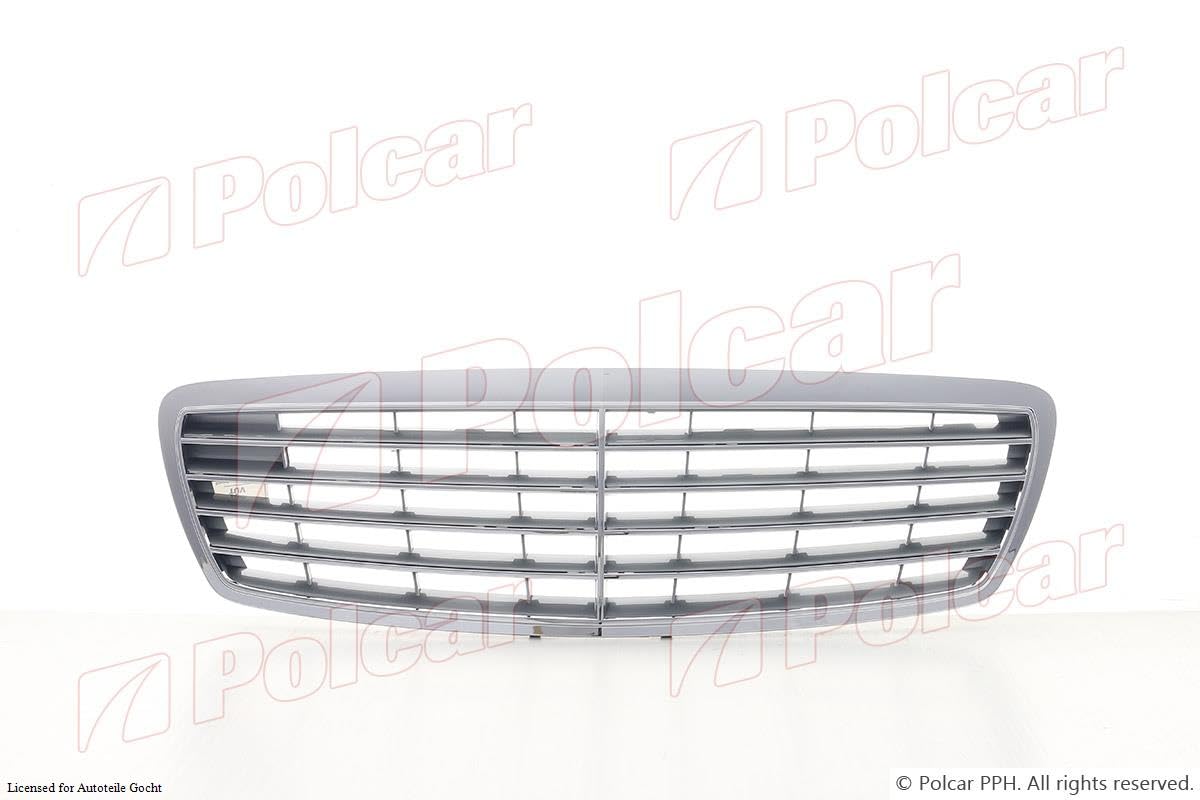 Kühlergrill Kühlergitter Grill Gitter Vorne Kompatibel mit Mercedes W211 Limo Vf211 S211 Kombi 2002-2006 von Autoteile Gocht von Autoteile Gocht