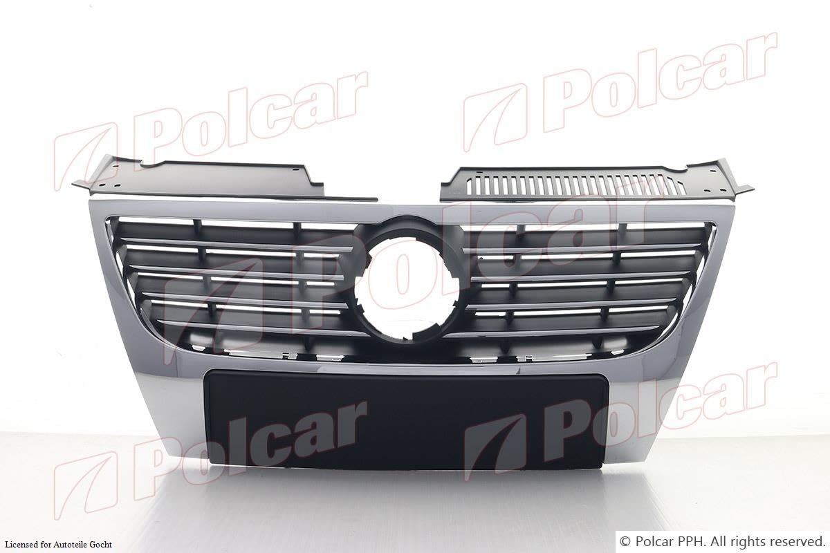 Kühlergrill Kühlergitter Grill Gitter Vorne Kompatibel mit VW Passat B6 3C Variant 3C5 2005-2011 von Autoteile Gocht von Autoteile Gocht