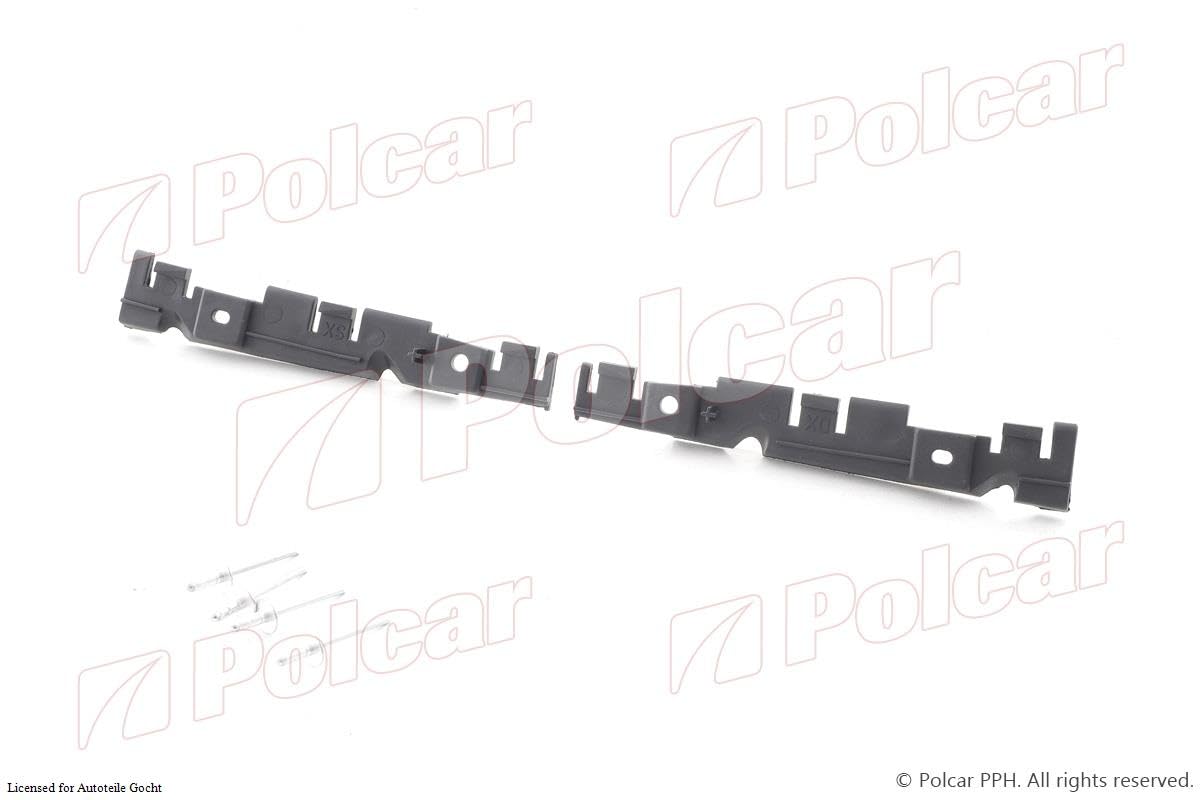 Stoßstange Halter Vorne Links/Rechts Kompatibel mit Fiat 500 312 Abarth / 595 695 500C 595C 695C 2007-> von Autoteile Gocht von Autoteile Gocht