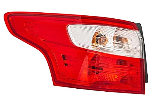 Heckleuchte Rückleuchte Rücklicht Hinten Links Kompatibel mit Ford Focus III Turnier 10-15 Hella 2Va354995-151 von Autoteile Gocht