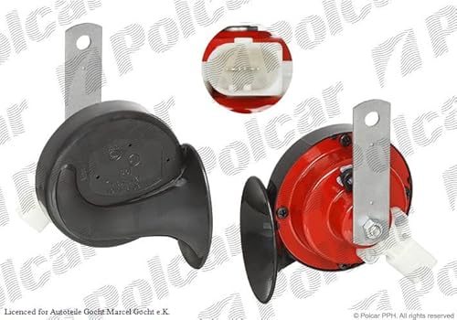 Hupe Horn Signal Hochton Set u. Vorne Links/Rechts Kompatibel mit Seat Altea 5P 2004-2015 von Autoteile Gocht von Autoteile Gocht