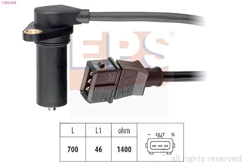 Kurbelwellensensor Impulsgeber Kurbelwelle Kompatibel mit Audi 80 B4 Avant Kombi 1991-1996 von Autoteile Gocht von Autoteile Gocht