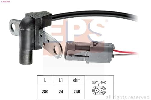 Kurbelwellensensor Impulsgeber Kurbelwelle Kompatibel mit Renault 19 II Chamade Limo 1992-1995 von Autoteile Gocht von Autoteile Gocht