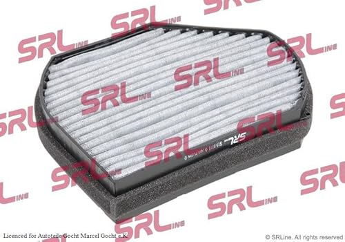 Innenraumfilter mit Aktiver Kohle Kompatibel mit Mercedes SLK CLK Cabrio S210 W210 S202 W202 Vf210 Chrysler Crossfire 1993-2008 von Autoteile Gocht von Autoteile Gocht