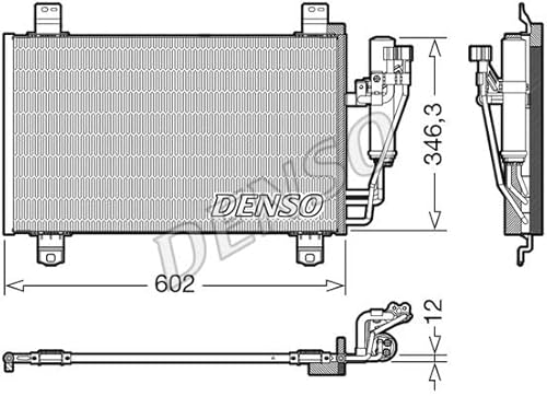 Klimaanlage Klimakondensator Passend für Mazda 2 DJ 14-> von Autoteile Gocht