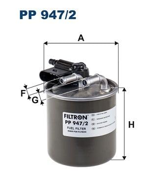 Kraftstofffilter Filter Kompatibel mit Mercedes X156 2014-2018 von Autoteile Gocht von Autoteile Gocht