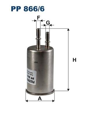 Kraftstofffilter Filter Kompatibel mit Volvo S80 II Limo 2006-2016 von Autoteile Gocht von Autoteile Gocht