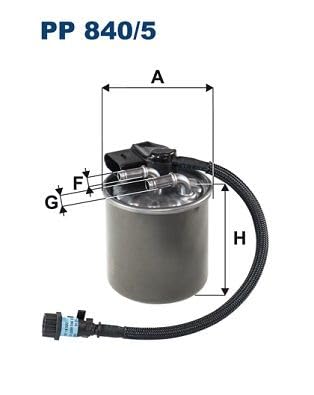 Kraftstofffilter Kompatibel mit Mercedes W447 2014-> von Autoteile Gocht von Autoteile Gocht