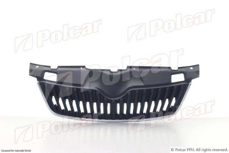 Kühlergrill Kühlergitter Grill Gitter Vorne Kompatibel mit Skoda Roomster Praktik Fabia II III Combi Kombi 2007-2022 von Autoteile Gocht von Autoteile Gocht