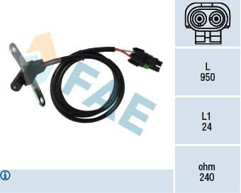 Kurbelwellensensor Impulsgeber Kurbelwelle Kompatibel mit Renault 21 B48 1989-1994 von Autoteile Gocht von Autoteile Gocht