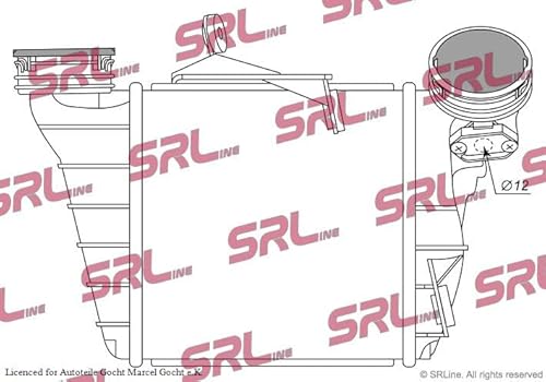 Ladeluftkühler Kompatibel mit Skoda VW Seat 2002-2007 von Autoteile Gocht von Autoteile Gocht