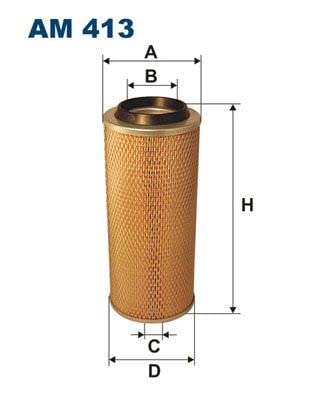 Luftfilter Motor Filter Kompatibel mit Ebro L-Serie 1982-1985 von Autoteile Gocht von Autoteile Gocht