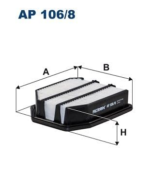 Luftfilter Motor Filter Kompatibel mit Honda Hr-V RU 2015-> von Autoteile Gocht von Autoteile Gocht