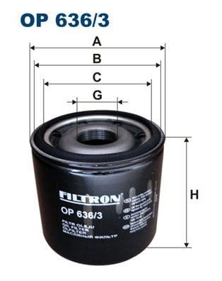 FILTRON OP636/3 Motorblock von Filtron