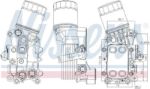 Ölkühler Motoröl Öl Kompatibel mit Skoda Fabia III NJ 2014-2021 von Autoteile Gocht von Autoteile Gocht