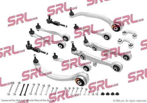 Querlenker Satz für Radaufhängung Aluminium Vorne Links/Rechts Kompatibel mit Skoda Superb i Limo 01-08 von Autoteile Gocht