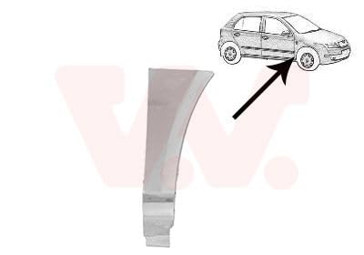 Reparaturblech für Kotflügel Stahl Verzinkt Hinten Rechts Kompatibel mit Skoda Fabia I Praktik 6Y5 01-07 von Autoteile Gocht von Autoteile Gocht