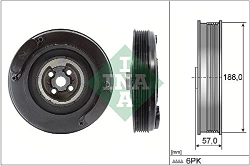 Riemenscheibe Kurbelwelle Kompatibel mit VW Crafter 30-50 Pritsche 2F 2006-2013 von Autoteile Gocht von Autoteile Gocht