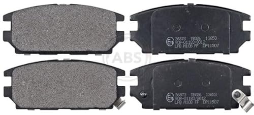 Scheibenbremse Bremsbelag Satz Hinten Kompatibel mit Mitsubishi Lancer VII CS CT 2001-2005 von Autoteile Gocht von Autoteile Gocht