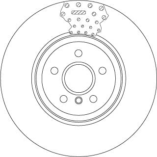 Set 2x Bremsscheibe Vorne Kompatibel mit BMW F30 F80 Limo 2011-2018 von Autoteile Gocht von Autoteile Gocht