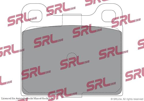 Set SRL Bremsbeläge Scheibenbremse System Teves Hinten Links/Rechts von Autoteile Gocht