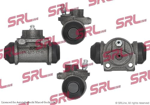 Set SRL Radbremszylinder Ø 17.46 mm Hinten Links/Rechts Kompatibel mit Renault Megane I Cabrio Limo Coupe Kombi 1996-2003 von Autoteile Gocht von Autoteile Gocht