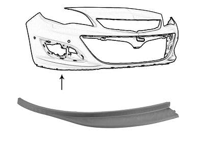 Stoßstange Stoßfänger Spoiler Vorne Links Kompatibel mit Opel 2012-> von von Autoteile Gocht