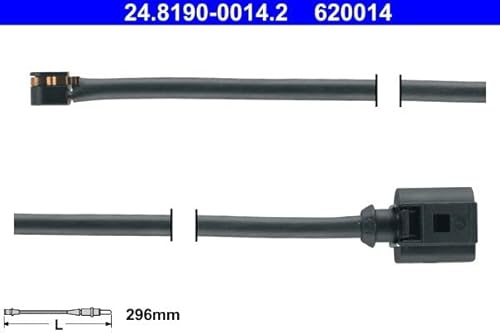 Warnkontakt Kabel Bremsbelagverschleiß Vorne Kompatibel mit Porsche Panamera 970 2010-2016 von Autoteile Gocht von Autoteile Gocht