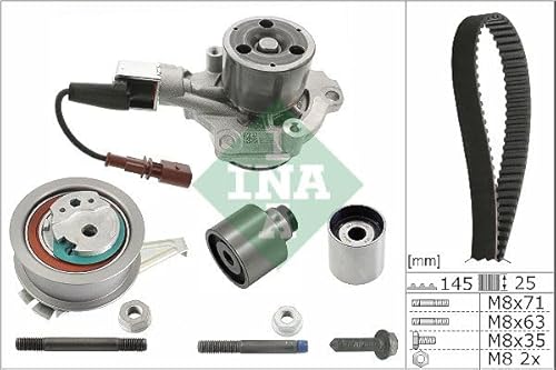 Wasserpumpe + Zahnriemen Satz Kompatibel mit VW Passat Alltrack B8 Variant 3G5 CB5 2015-> von Autoteile Gocht von Autoteile Gocht