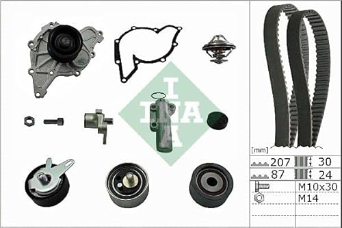 Wasserpumpe + Zahnriemen Satz Kompatibel mit Audi A6 C5 Avant Kombi 1997-2005 von Autoteile Gocht von Autoteile Gocht