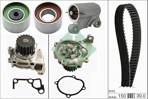 Wasserpumpe + Zahnriemensatz Kompatibel mit Mazda 3 Limo BK 2006-2009 von Autoteile Gocht von Autoteile Gocht