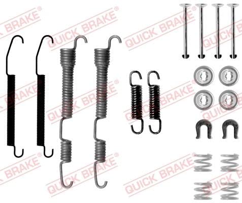 Zubehörsatz Bremsbacken Bremstrommel Hinten Kompatibel mit Mitsubishi Lancer IV C6 C7 1988-1997 von Autoteile Gocht von Autoteile Gocht