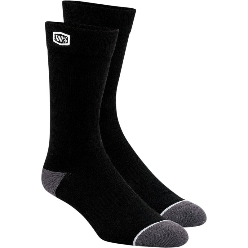 100% Socken Solid Bk von 100%