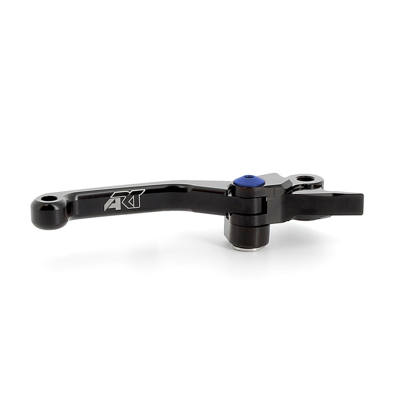 ART Foldable Brake Lever Black/Blue Screw by Unit