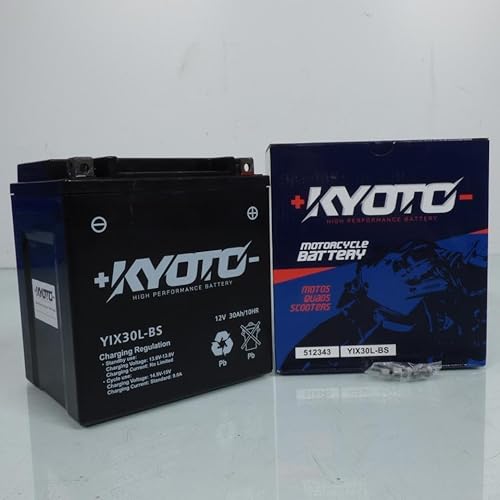 Accu Kyoto per Quad CF Moto 625 Terralander 2011-2014 YIX30L-BS SLA / 12V 30Ah von Kyoto