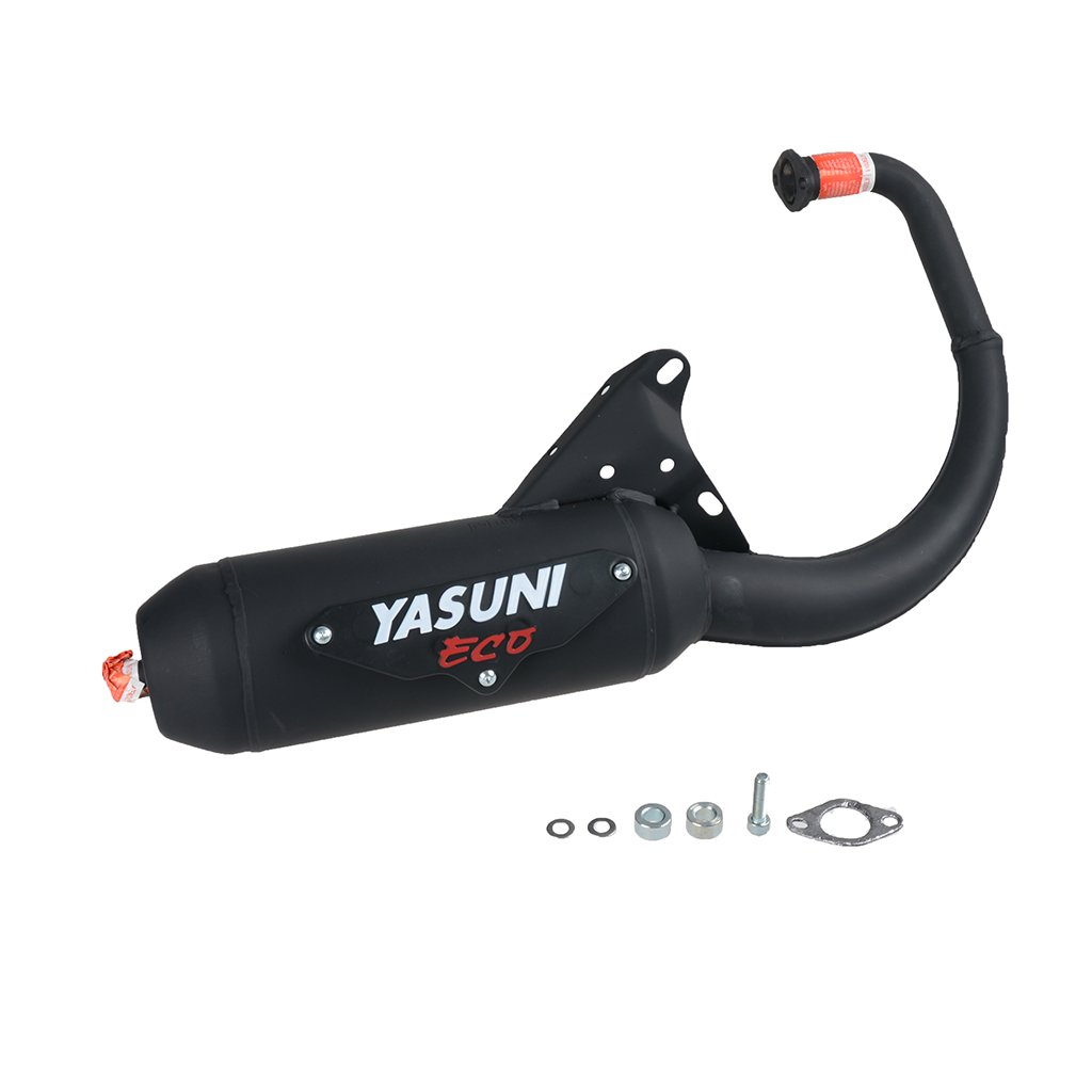 Auspuff Yasuni Eco Aprilia Amico 50 GC HV MBK Booster 4BX 4VA SA05 Stunt SA09 Yamaha Bump BWS Slider Spy von YASUNI