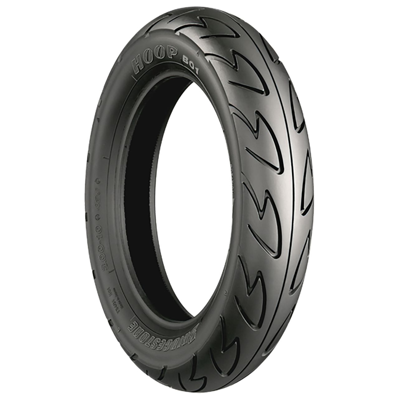 BRIDGESTONE HOOP B01 100/80 - 12 M/C TL 56J FRONT/REAR