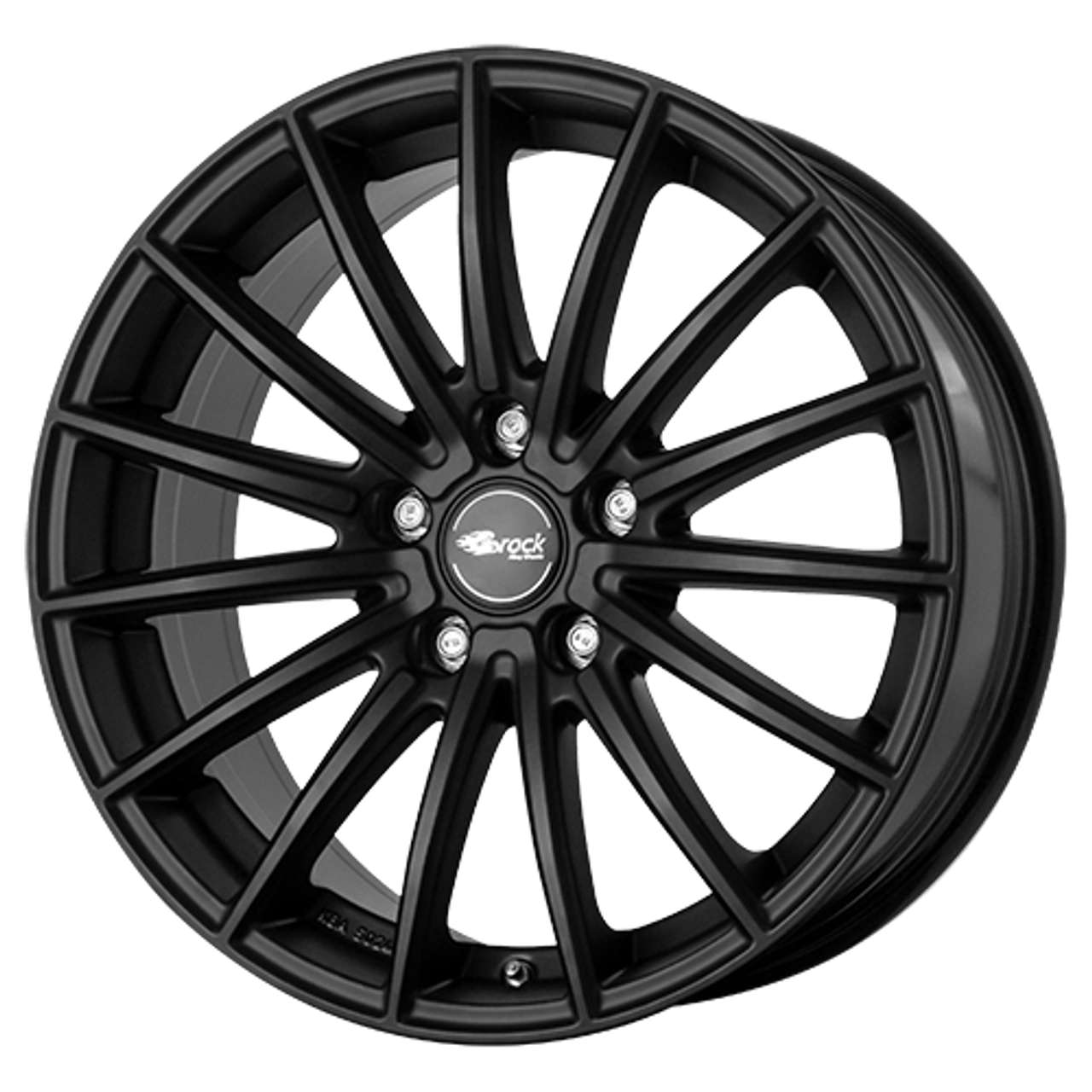 BROCK B36 satin schwarz matt 7.5Jx17 5x114.3 ET46