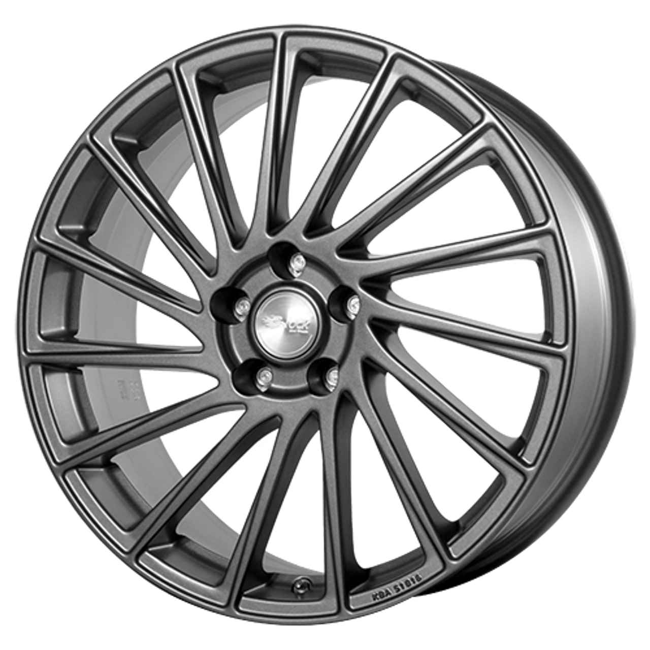 BROCK B39 himalaya-grau matt 7.5Jx19 4x108 ET38