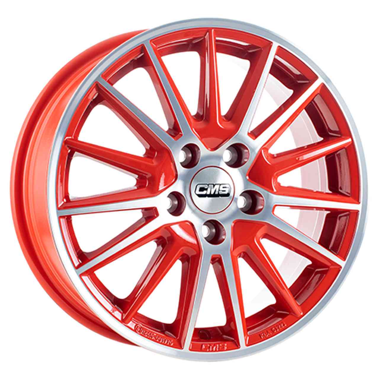 CMS C23-DRG diamond red gloss 6.5Jx16 5x114.3 ET45