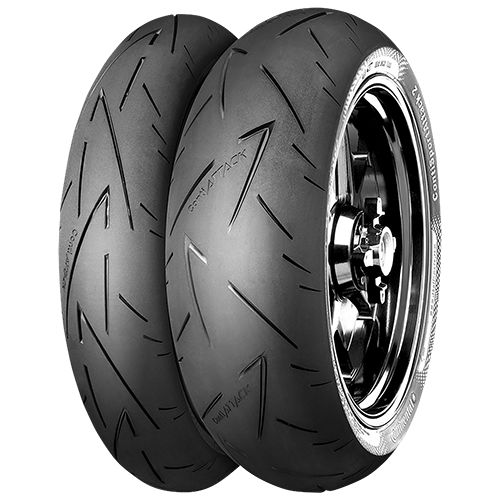 CONTINENTAL CONTISPORTATTACK 2 160/60 R17 M/C TL 69(W) REAR