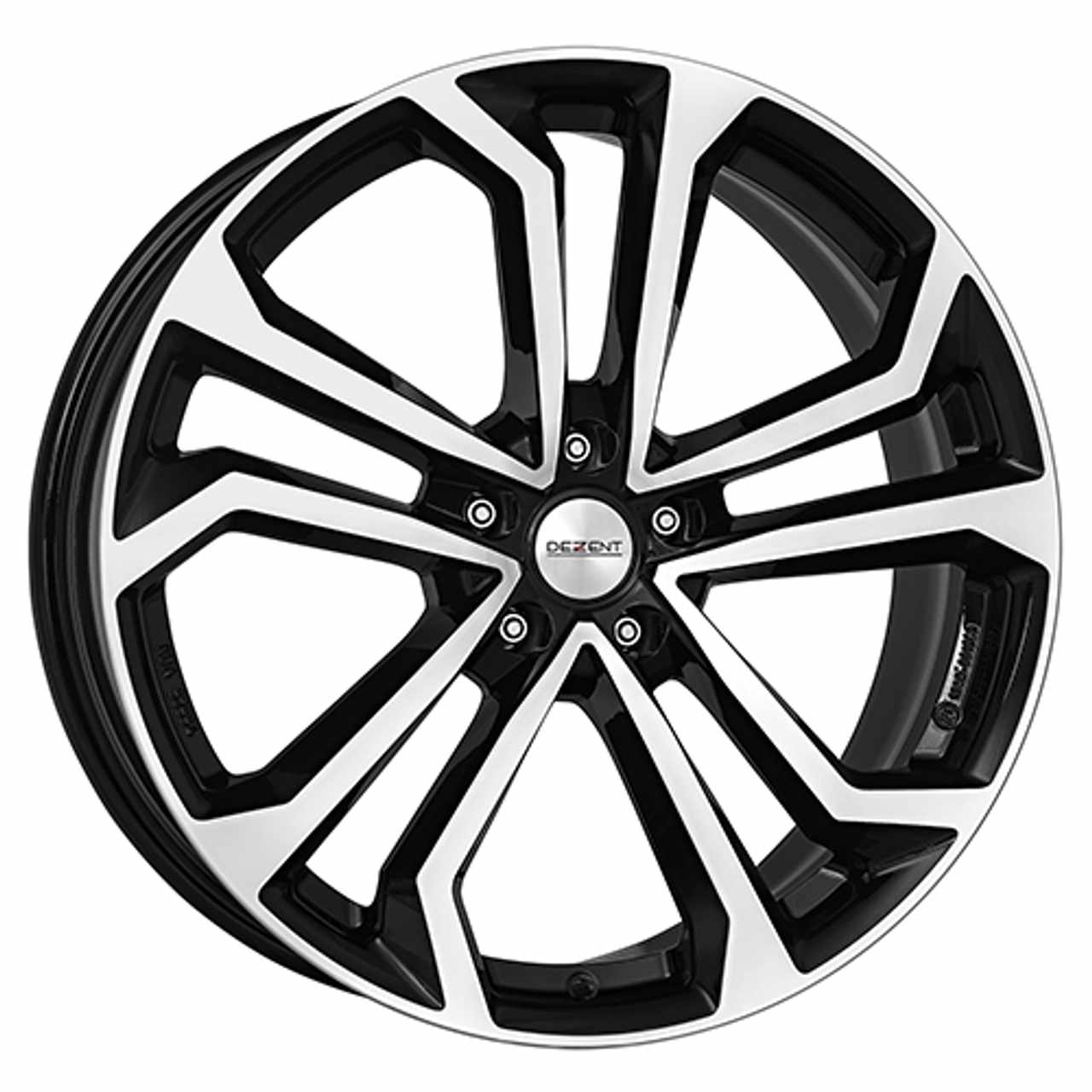 DEZENT DEZENT TA DARK black/polished front 8.0Jx20 5x114.3 ET37