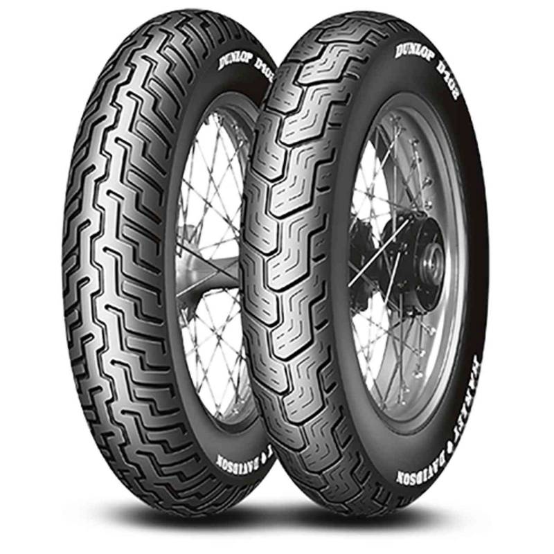 DUNLOP D 402 F TOUR ELITE II 90 B16 M/C TL 72H SW FRONT