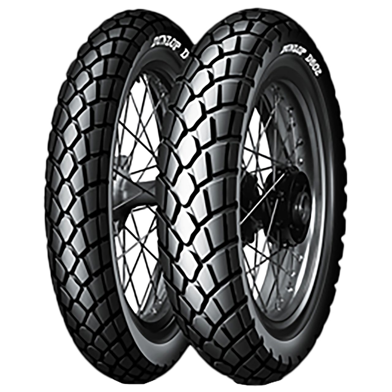 DUNLOP D 602 F 100/90 - 18 M/C TL 56P FRONT